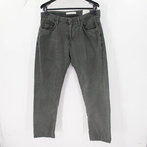 Billy reid pants men's 32 L27 corduroy Ashland chino green casual 32x27 pockets
